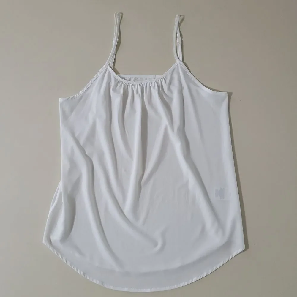 Time and Tru White Camisole Tank Top - Picture 2 of 11